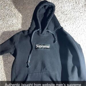 Supreme Black Hoodie